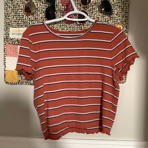 American Eagle Ribbed Tee
